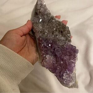 100% Natural Raw Amethyst Crystal Cluster